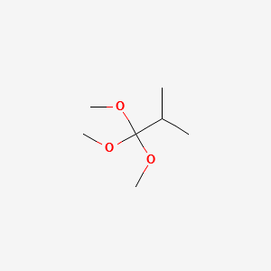 1,1,1-Trimethoxy-2-methylpropane structure, CAS 52698-46-1