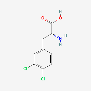 D-3,4-Dichlorophenylalanine structure, CAS 52794-98-6