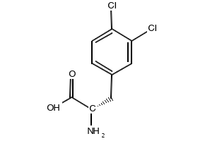 3,4-Dichloro-L-phenylalanine structure, CAS 52794-99-7