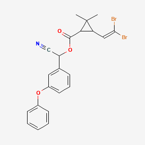 Deltamethrin structure, CAS 52820-00-5