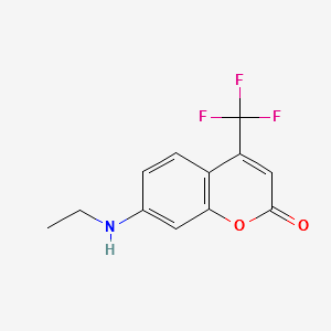 Coumarin 500 structure, CAS 52840-38-7