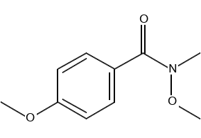 4,N-Dimethoxy-N-methylbenzamide structure, CAS 52898-49-4
