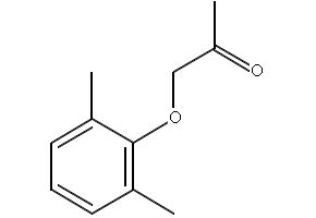 1-(2,6-Dimethylphenoxy)propan-2-one structure, CAS 53012-41-2