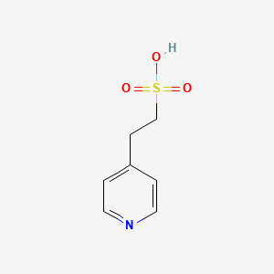 4-Pyridineethanesulfonic acid structure, CAS 53054-76-5