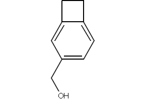 4-Hydroxymethylbenzocyclobutene structure, CAS 53076-11-2