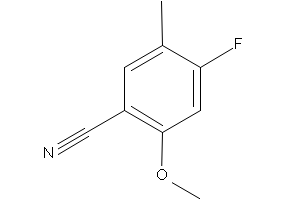 2-Methoxy-5-methylbenzonitrile structure, CAS 53078-70-9