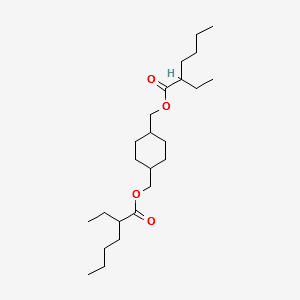 1,4-Cyclohexanedimethanol bis(2-ethylhexanoate) structure, CAS 53148-32-6
