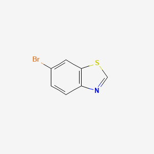 6-Bromo-1,3-benzothiazole structure, CAS 53218-26-1