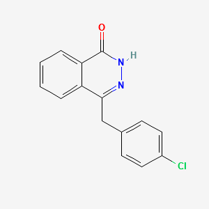 4-(4-Chloro-benzyl)-2H-phthalazin-1-one structure, CAS 53242-88-9