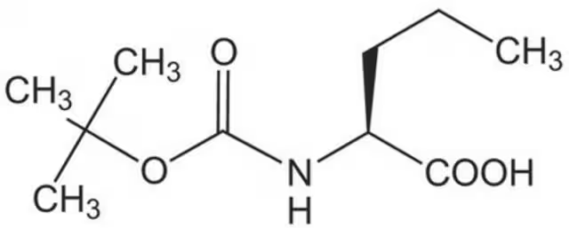 Boc-L-Norvaline structure, CAS 53308-95-5