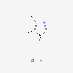 4,5-Dimethyl-1H-imidazole hydrochloride structure, CAS 53316-51-1