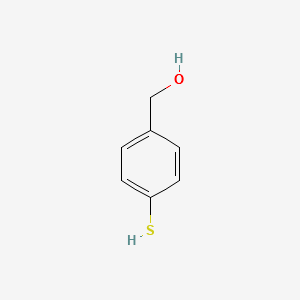 4-Mercaptobenzyl alcohol structure, CAS 53339-53-0