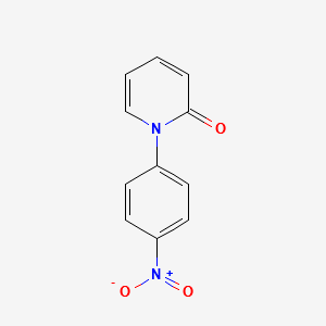 1-(4-Nitrophenyl)-1H-pyridin-2-one structure, CAS 53427-97-7