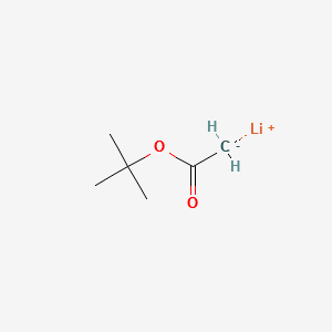 tert-Butyl lithioacetate structure, CAS 53503-61-0