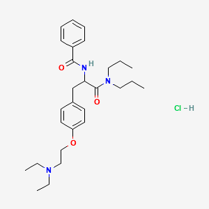 Tiropramide hydrochloride structure, CAS 53567-47-8