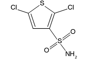 2,5-Dichlorothiophene-3-sulfonamide structure, CAS 53595-68-9