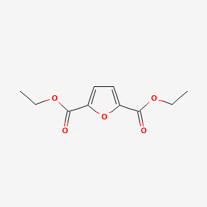 2,5-Furandicarboxylic acid diethyl ester structure, CAS 53662-83-2
