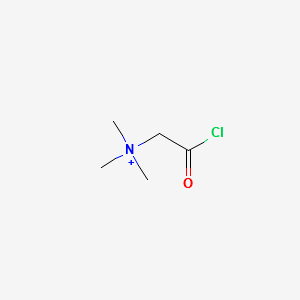 N-Chlorobetainyl chloride structure, CAS 53684-57-4