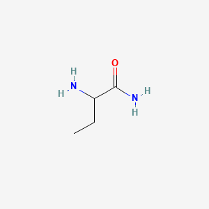 2-Aminobutanamide structure, CAS 53726-14-0