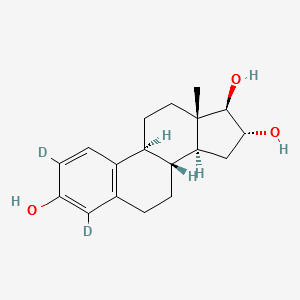 Estriol-2,4-D2 structure, CAS 53866-32-3
