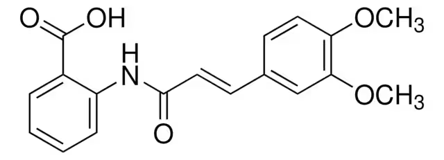Tranilast structure, CAS 53902-12-8