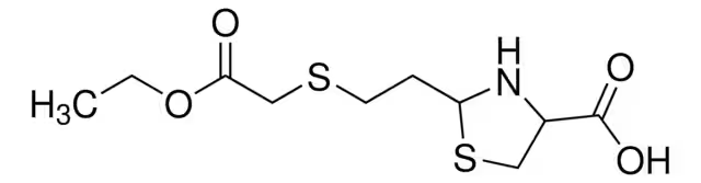 Letosteine structure, CAS 53943-88-7
