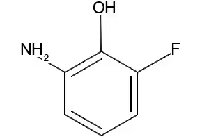 6-Fluoro-2-aminophenol structure, CAS 53981-25-2