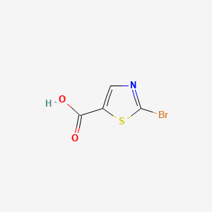 2-Bromo-5-thiazolecarboxylic acid structure, CAS 54045-76-0