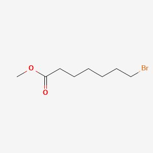Methyl 7-bromoheptanoate structure, CAS 54049-24-0