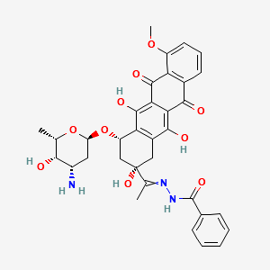Zorubicin structure, CAS 54083-22-6