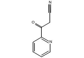 3-Oxo-3-(2-pyridinyl)propanenitrile structure, CAS 54123-21-6