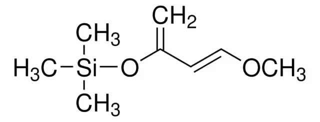 trans-1-Methoxy-3-(trimethylsiloxy)-1,3-butadiene structure, CAS 54125-02-9