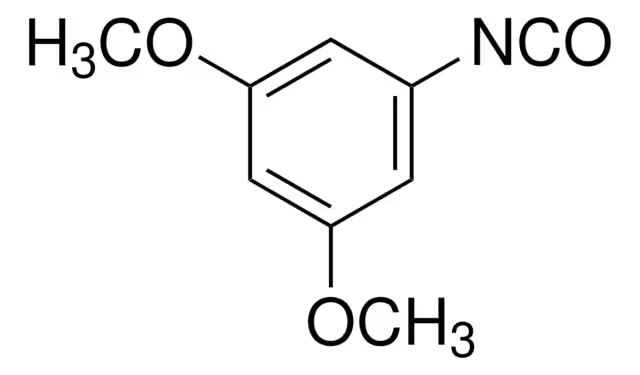 1-Isocyanato-3,5-dimethoxybenzene structure, CAS 54132-76-2