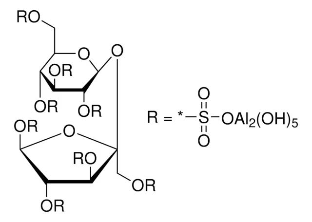 Sucralfate structure, CAS 54182-58-0