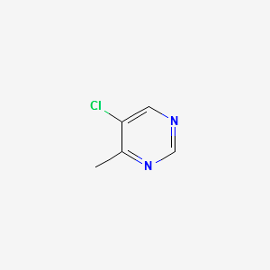4-Chloro-6-methylpyrimidine structure, CAS 54198-82-2