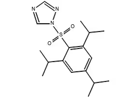 1-[[2,4,6-Tris(isopropyl)phenyl]sulphonyl]-1H-1,2,4-triazole structure, CAS 54230-60-3