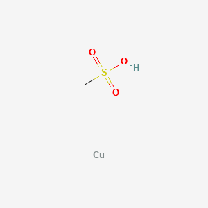 Copper methane sulfonate structure, CAS 54253-62-2