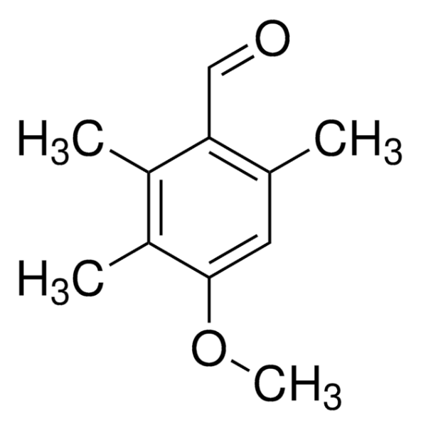 4-Methoxy-2,3,6-trimethylbenzaldehyde structure, CAS 54344-92-2
