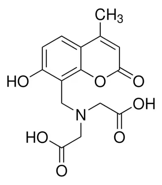Calcein Blue structure, CAS 54375-47-2