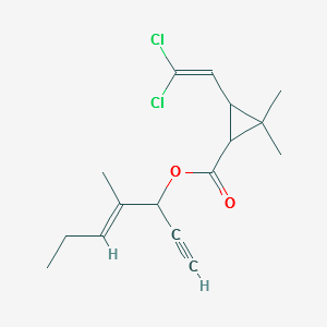 Chlorempenthrin structure, CAS 54407-47-5