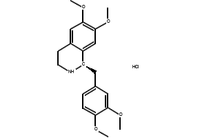 R-Tetrahydropapaverine structure, CAS 54417-53-7