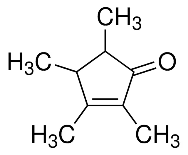 2,3,4,5-Tetramethyl-2-cyclopentenone structure, CAS 54458-61-6