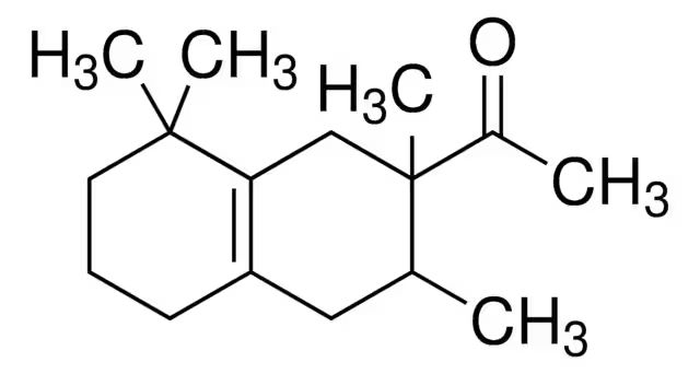 1-(2,3,8,8-Tetramethyl-1,2,3,4,5,6,7,8-octahydronaphthalen-2-yl)ethanone structure, CAS 54464-57-2