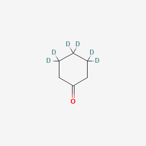 Cyclohexanone-3,3,4,4,5,5-D6 structure, CAS 54513-99-4