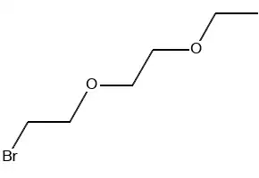 2-(2-Ethoxyethoxy)ethyl bromide structure, CAS 54550-36-6
