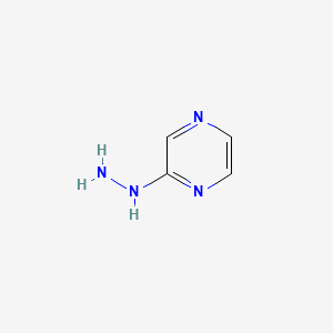 2-Hydrazinopyrazine structure, CAS 54608-52-5