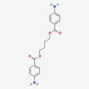 Poly(1,4-butanediol) bis(4-aminobenzoate) structure, CAS 54667-43-5