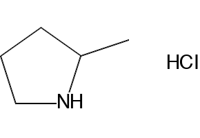 2-Methylpyrrolidine hydrochloride structure, CAS 54677-53-1