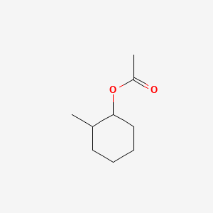 2-Methylcyclohexanol acetate structure, CAS 54714-33-9