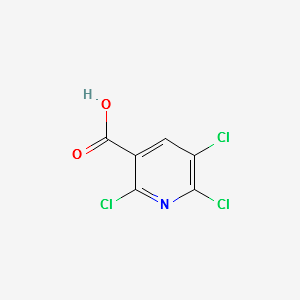 2,5,6-Trichloronicotinic acid structure, CAS 54718-39-7